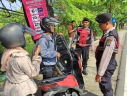 Ratusan Personel Polres Nganjuk Dilibatkan, Pengamanan Jalur IKSPI Kera Sakti Berlangsung Ketat