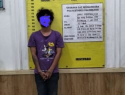 Polrestabes Palembang Ungkap Peredaran Sabu Lintas Provinsi, Dua Tersangka Dibekuk