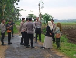 Kapolres Nganjuk Cek 15 Hektare Lahan Jagung, Libatkan Dinas Terkait Perkuat Ketahanan Pangan
