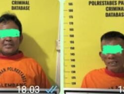 Dua Pria Bersenpi dan Bersajam Diamankan dalam Satu Operasi Patroli Dini Hari di Kertapati Palembang
