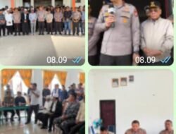 Pasca Aksi Unjukrasa Wakapolda Bersama PJU Polda Riau Adakan Tatap Muka Tokoh Dan Masyarakat Panipahan Rohil.