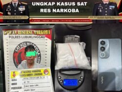 Komitmen Polda Sumsel Berantas Narkoba, Jaringan Pengedar di Lubuk Linggau Ditangkap