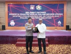 Sinergi Lintas Sektor, Polda Sumsel Jadi Lokus Pembelajaran Calon Pimpinan Polri