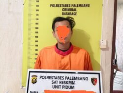 Tak Berkutik, Pelaku Penganiayaan Sajam di Palembang Diamankan Tim Opsnal