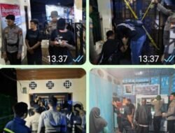 Pasca Terjadinya Kericuhan Demo Soal Narkoba, Polisi Segel 8 Rumah Diduga Milik Bandar Narkoba di Panipahan