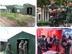 Danrem 044/Gapo Dampingi Kunker Pangdam II/Swj Tinjau Yon TP 949/Depati Reksa di OKI