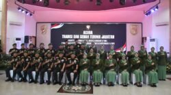 Regenerasi Kepemimpinan TNI AD, Danrem 044/Gapo Hadiri Sertijab Pejabat Kodam II/Swj