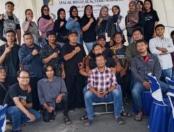 Halal Bihalal Dan Temu Kadang keluarga Besar PSHT Leting 2025 Rayon Tanjungrejo Ranting Loceret berjalan Tertib