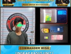 Komitmen Berantas Narkoba, Polres OKU Gagalkan Transaksi Ekstasi Berlogo Marvel