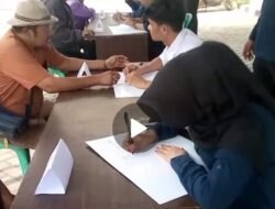 Camat Jayanti Hadiri Kegiatan Posyandu Melati di Desa Sumur Bandung