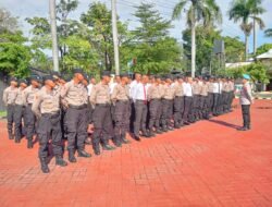 Tanamkan Respek, Hirarki dan Loyalitas, Kapolres Nganjuk Gembleng Mental Siswa Latja
