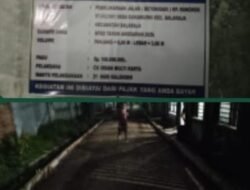 Proyek Betonisasi Jalan di Balaraja Diduga Tidak Profesional, Minim Informasi dan Pengawasan