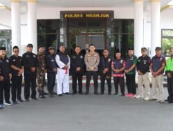 Polres Nganjuk Satukan Elemen Masyarakat dalam Apel Besar Sabuk Kamtibmas, Perkuat Barisan Jaga Kondusivitas Wilayah