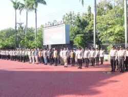 May Day 2026, Polres Nganjuk Siagakan Ratusan Personel dan Dirikan Tenda Untuk Peziarah Marsinah