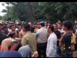 Terkait Dugaan Bandar Narkoba Masyrakat Lakukan Aksi Demo Sampai Pengrusakan dan Pembakaran