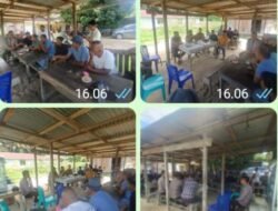 Waka Polres Rohil Adakan Cooling System Pasca Aksi Spontanitas Warga Yang Terduga Rumah Bandar Narkoba