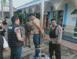 Respons Aduan Masyarakat, Polisi Tangkap Pria yang Diduga Incar Kotak Amal Masjid