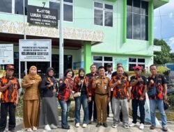 Lurah Kelurahan Sentosa Palembang Sambut Pimpinan Ranting Pemuda Pancasila Kelurahan Sentosa Palembang