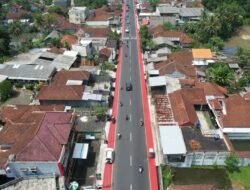 Tingkatkan Keselamatan Jalan, UPTD PJ2WP V Jabar Lakukan Pengecatan Bahu jalan  di Ruas Jalan Provinsi