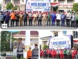 Pimpin Apel Sabuk Kamtibmas dan Siaga Karhutla, Kapolda Sumsel Tekankan Penggunaan Teknologi dan Pendekatan Solutif