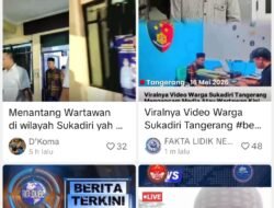Dugaan Intimidasi terhadap Wartawan, Ken Ken Jalani Penyelidikan di Polresta Tangerang