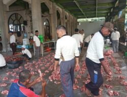 DKM AT-TAQWA Perum Taman Cikande Gelar Pemotongan Hewan Kurban 12 Ekor Sapi dan 42 Ekor Kambing
