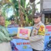 Jaga Stabilitas Sosial, Ratusan Lansia OKU Timur Terima Bantuan Sembako dari Kepolisian