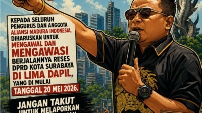 AMI Ancam Kepung DPRD Surabaya dan Kantor PKB, Desak Oknum Anggota Dewan Dipecat