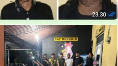 Polres Rohil Berhasil Ungkap Kasus Pencurian Dengan Pemberatan (Curat) Milik PT. Petronesia Benimel, Ini Paktanya.
