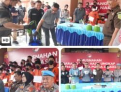 Komitmen Berantas Narkoba, Polda Sumsel Musnahkan Barang Bukti Hasil Pengungkapan di Sejumlah Daerah